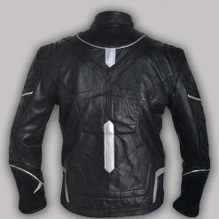 Chadwick Boseman Black Leather Jacket