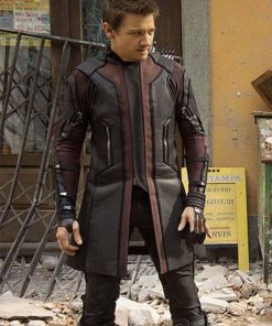 Hawkeye Age of Ultron Leather Coat