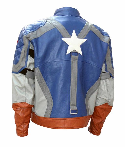 The First Avengers Captain America Leather Jacket