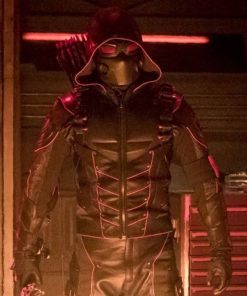 Stephen Amell Crisis On Earth X Jacket With Quiver