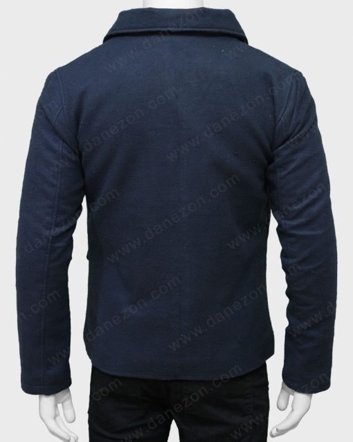 Daniel Craig Spectre Blue Wool Jacket