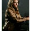 Supernatural TV Series Lauren Cohan Brown Jacket