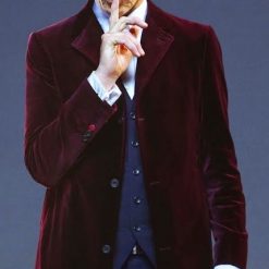 12th Doctor Peter Capaldi Maroon Coat