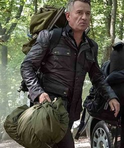 Gotham TV Series Sean Pertwee Leather Jacket