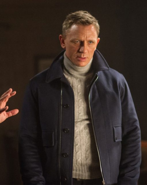 Daniel Craig Spectre Blue Jacket