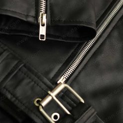 The Walking Dead Black Leather Jacket
