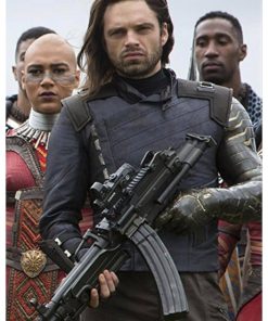 Avengers Infinity Winter Soldier War Bucky Barnes Jacket