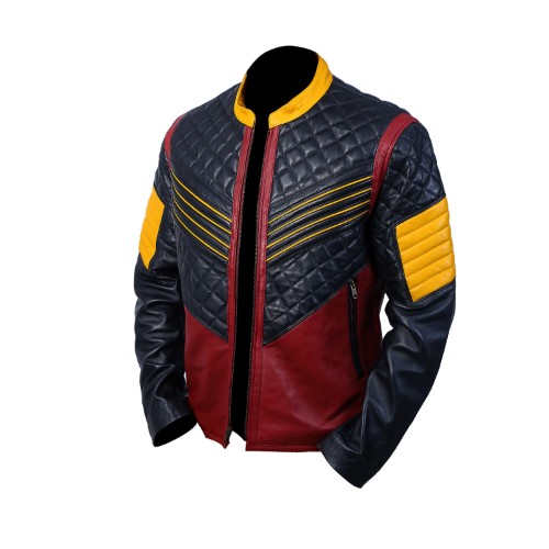 The Flash Carlos Valdes Vibe Leather Jacket