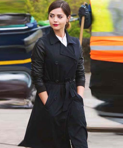 Doctor Who TV Series Clara Oswald Double Breasted Coat