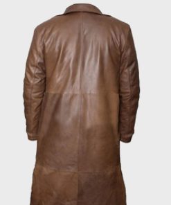 Dawn Of Justice Ben Affleck Trench Leather Coat