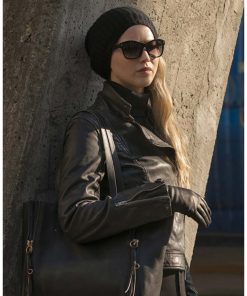 Red Sparrow Jennifer Lawrence Brown Leather Jacket