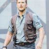 Chris Pratt Jurassic World Leather Vest