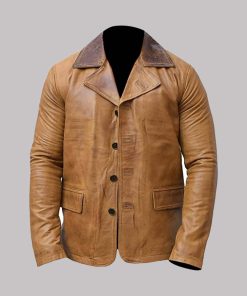 Red Dead Redemption II Brown Leather Jacket