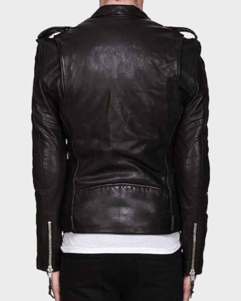 Buy BLK DNM Leather Jacket 1 - Black | Nelly.com