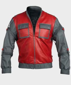 Michael J. Fox Leather Back To Future 2 Marty McFly Jacket