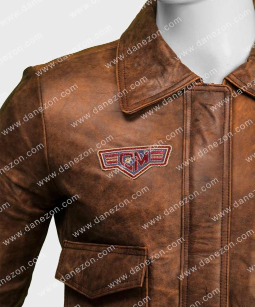 Captain Marvel Brie Larson Brown Bomber Jacket