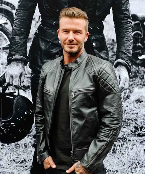 David Beckham Biker Jacket