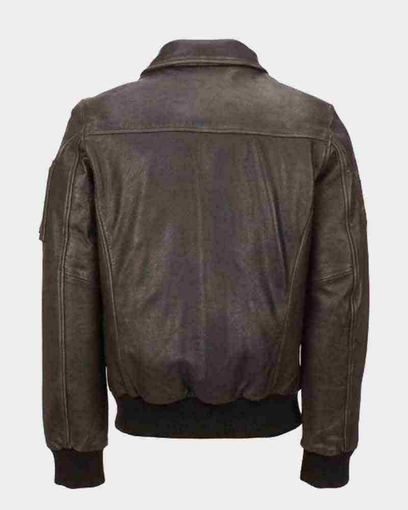 Leather-effect bomber jacket - Jackets and coats - Men | Bershka