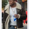Power 50 Cent Shearling Leather Jacket