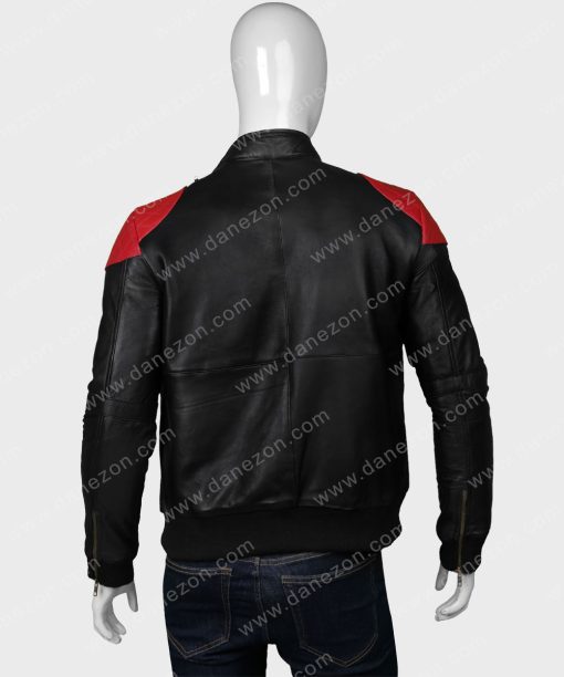 Surface To Air Kid Cudi Black Leather Jacket