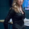 Arrow Season 7 Laurel Lance Black Jacket