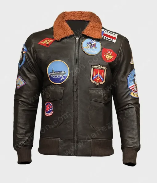 2022 Top Gun Leather Jacket