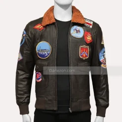 Top gun flight bomber jacket
