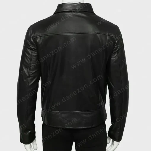 Stephen Amell Arrow Black Motorcycle Jacket