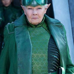 Judi Dench Artemis Fowl Green Coat