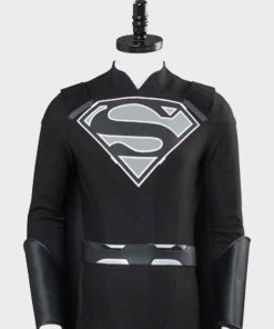 Black Superman Suit Elseworld Leather Jacket