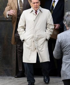 Al Pacino The Irishman White Trench Coat