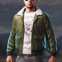 Far Cry 5 Video Game Green Bomber Jacket
