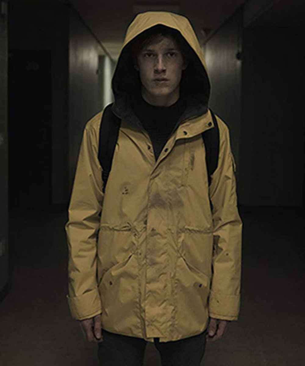 Dark Jonas Kahnwald Yellow Coat Louis Hofmann Hooded Jacket