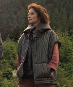 Lost In Space Parker Posey Black Dr. Smith Leather Jacket