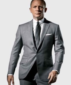 Daniel Craig Skyfall James Bond Grey Suit