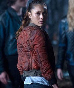 The 100 Raven Reyes Red Jacket