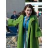 The Marvelous Mrs Maisel Rachel Brosnahan Green Coat