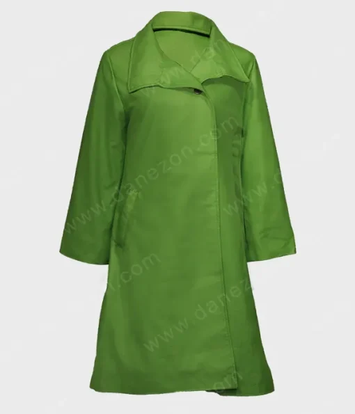 The Marvelous Mrs Maisel Miriam Maisel Green Trench Coat