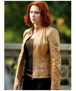 Natasha Romanoff The Avengers Leather Jacket