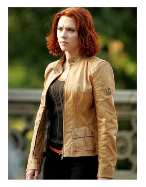 Natasha Romanoff The Avengers Leather Jacket