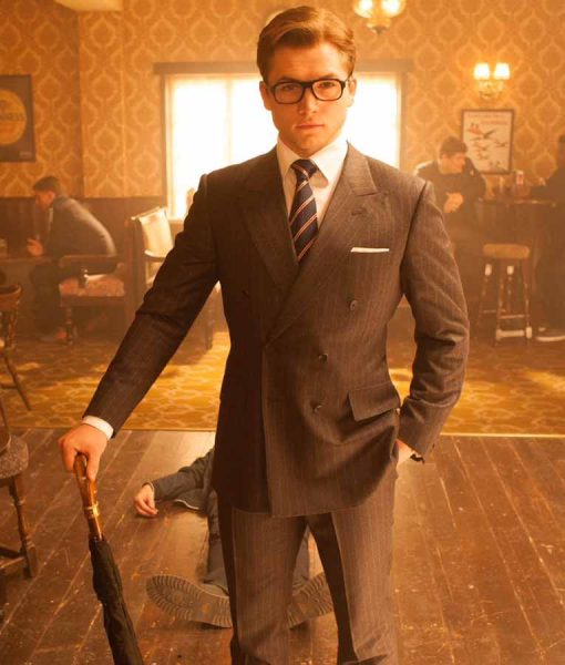 Kingsman The Golden Circle Eggsy Double Breasted Suit