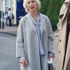 Helen Mirren The Good Liar Trench Grey Coat