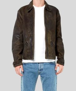 Daniel Craig Skyfall Leather Brown Jacket