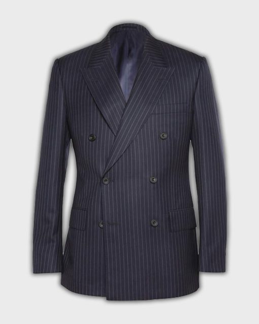Kingsman Taron Egerton Blue Suit