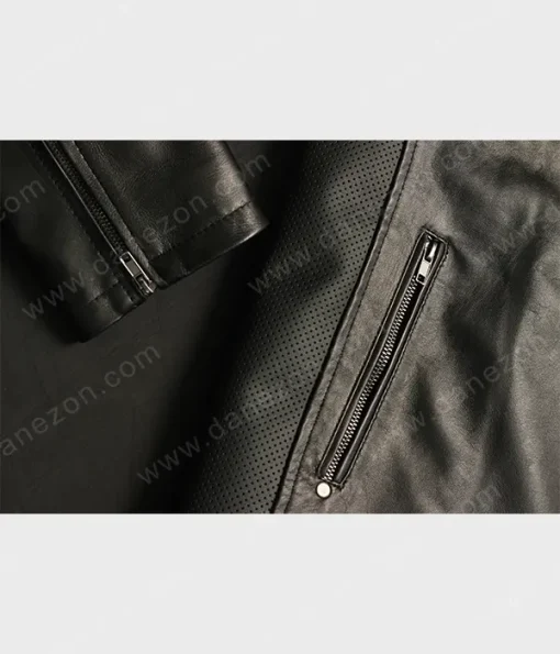 Black Leather Jacket Danezon
