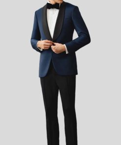 James Bond Skyfall Blue Dinner Tuxedo