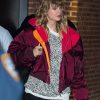 Taylor Swift Burgundy Oversized Jacket