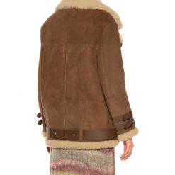 Velocite Shearling Brown Jacket
