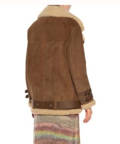 Velocite Shearling Brown Jacket