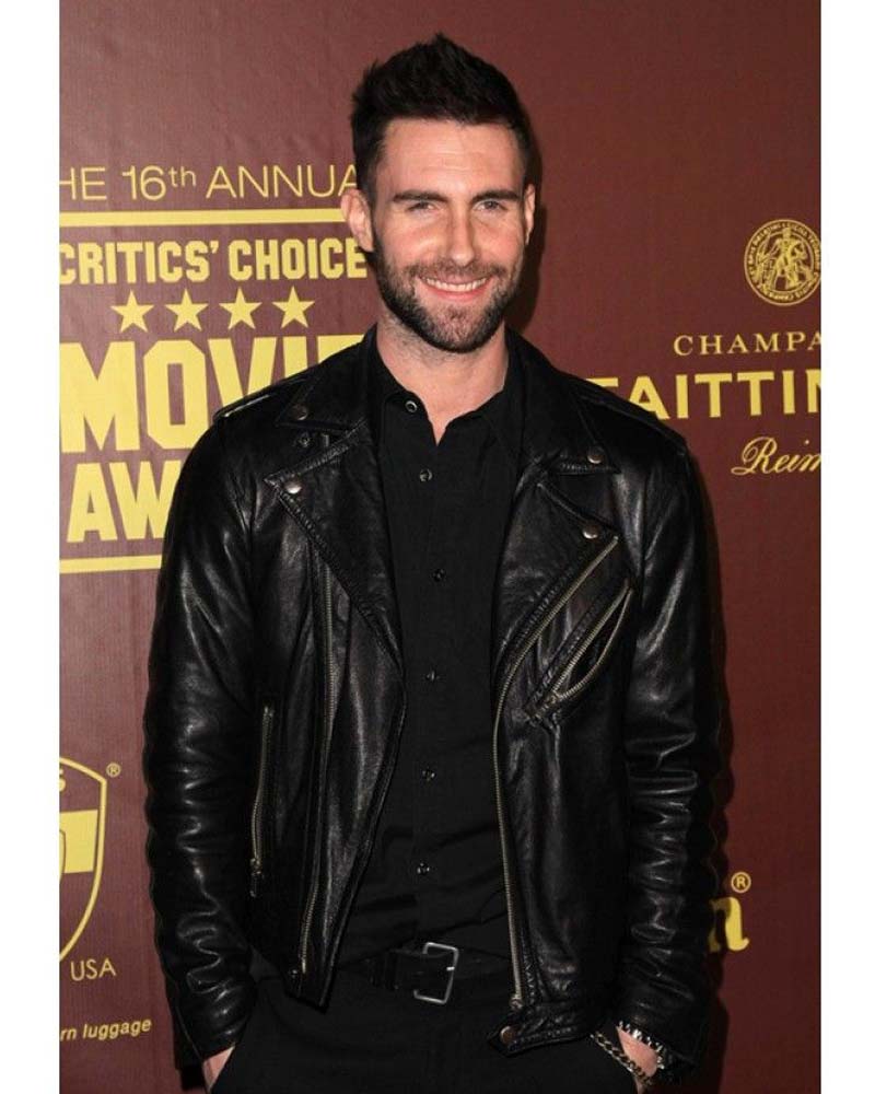 16th Annual Critics Choice Movie Awards Adam Levine Black Jacket